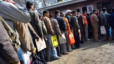 Unemployed Youth in Kashmir File Photo