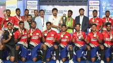 Team Odisha With Cup