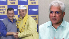 Arvind Kejriwal, Anil Jha & Kailash Gahlot