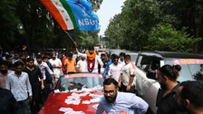 NSUI Celebration in Delhi University