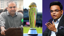 PCB Chairman Mohsin Naqvi, Champions Trophy and BCCI Secretary Jay Shah (File Photo)