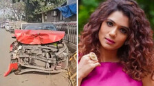 Actress's Car Accident