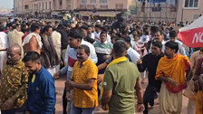 Crowd in puri