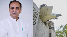 Vijay Rupani and the crashed plane Vijay Rupani and the crashed plane