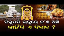 ତିରୁପତି ଲଡୁରେ କ’ଣ ଅଛିକାହିଁକି ଏ ବିବାଦ? | Odisha Reporter