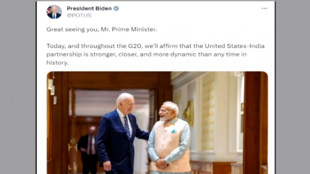 Biden & Modi