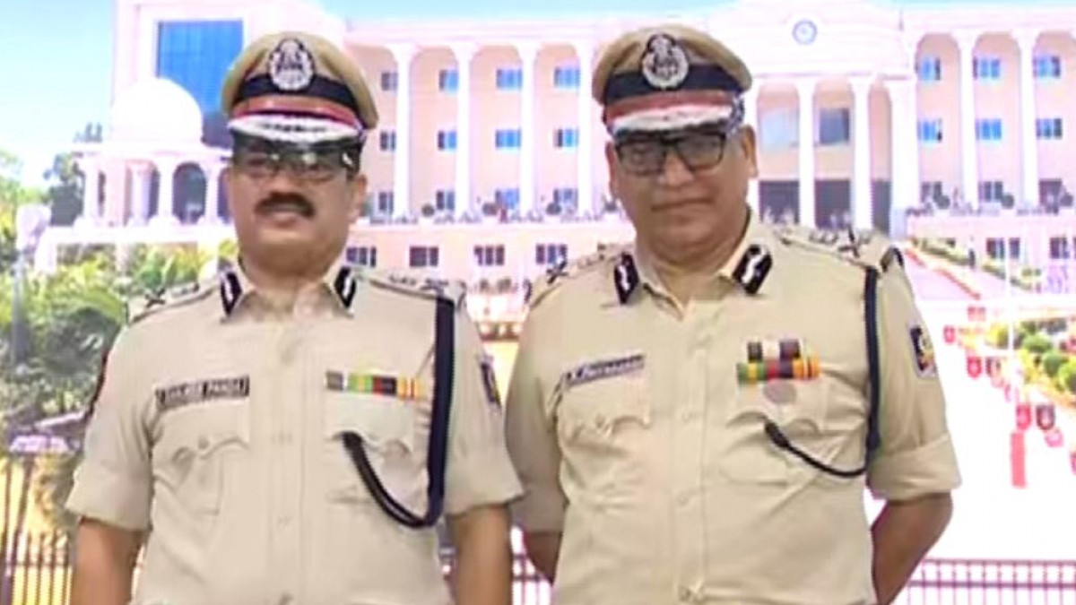 New & Old Police Commissioner