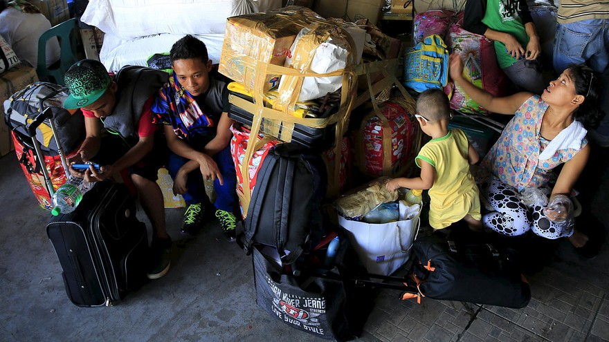 Typhoon Noul Brushes Northern Philippines