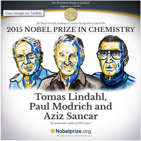 India Today DNA scientists win 2015 Nobel Prize for Chemistry