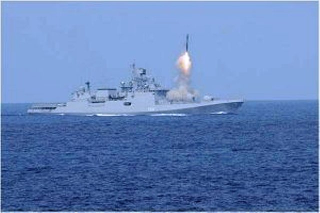 BrahMos hits target in maiden test firing from destroyer INS Kochi