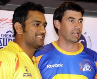 dhoni and fleming