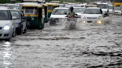 Heavy rains Delhi