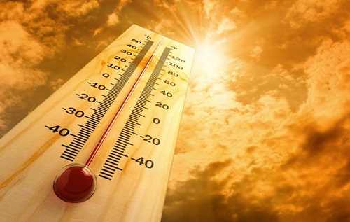 Heat wave temperature
