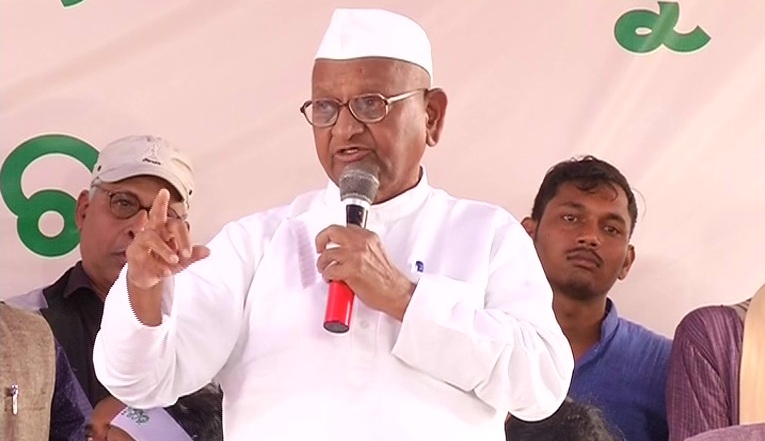 Anna Hazare in jagatsinghpur