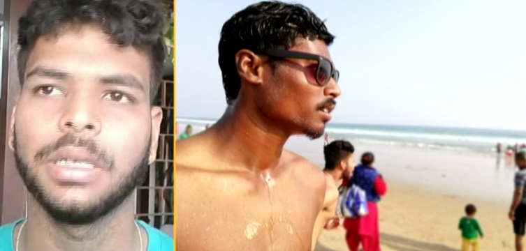 two cricketer drowned in puri sea