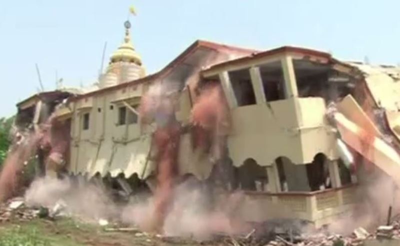Temple-demolition