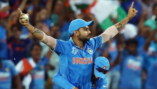 Virat-Kohli-of-India-celebrates-after-taking-a-catch