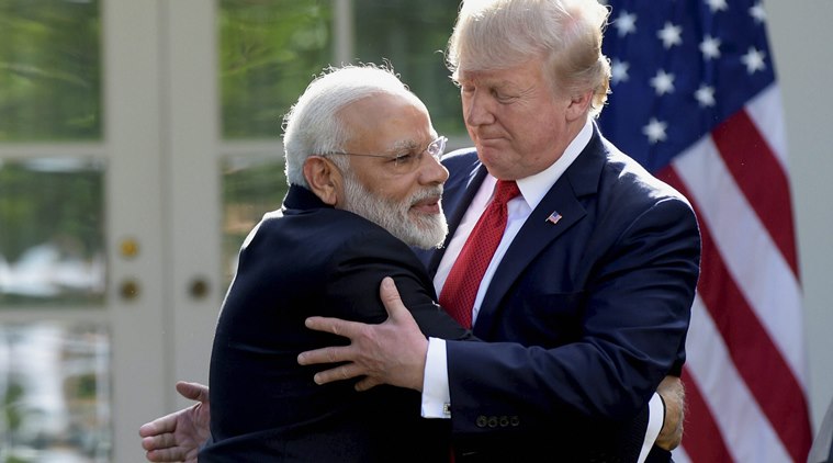 Donald Trump, Narendra Modi