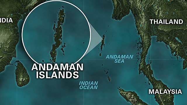 earh quake andaman island