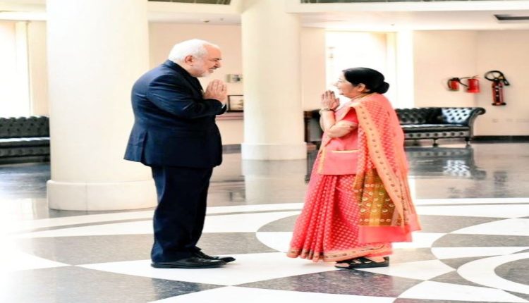 SUSHAMA MEET IRAN COUNTER PART