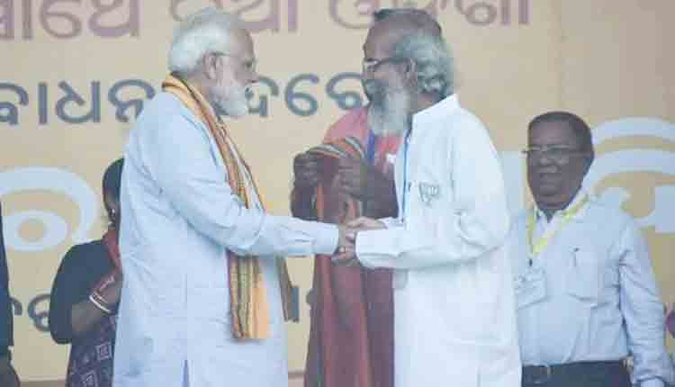 modi-honours-partys-old-guard-pratap-sarangi-and-inducts-him-into-his-council-of-ministers