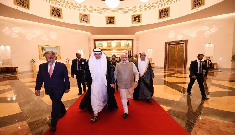 modi with uae king