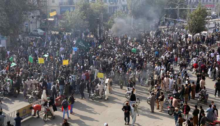 PROTEST AGAINST IMRAN