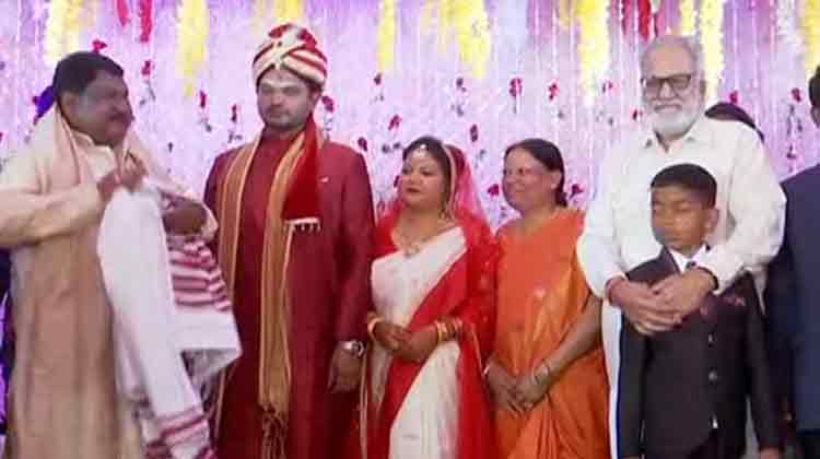 Odisha-Governor-At-Jual-Oram's-Daughter's-Wedding