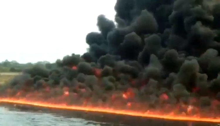 assam river fire