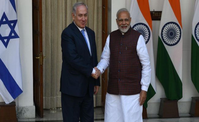 ISRAEL PM AND MODI