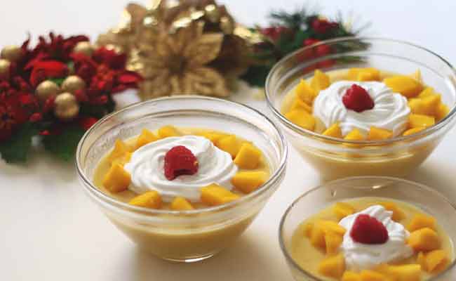 mango-pudding