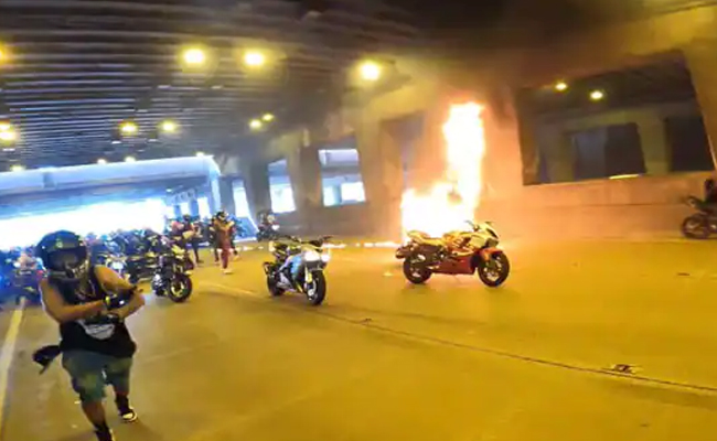 Bike Stunt Fire