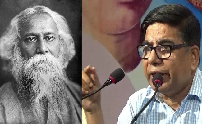 Bjp comment on Tagore
