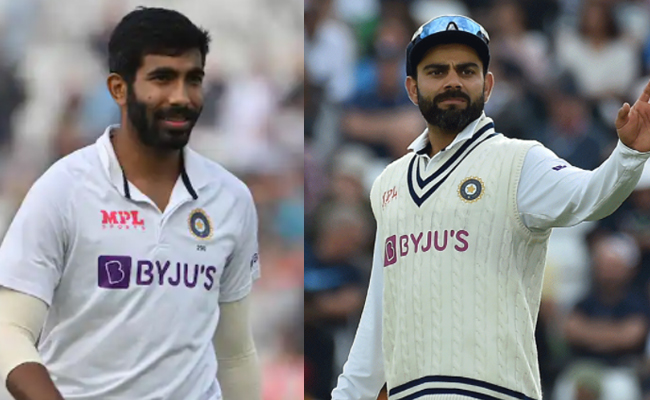 jasprit-bumrah-and-virat-kohli