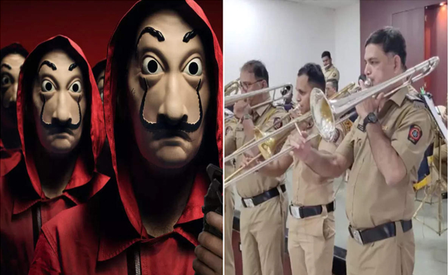mumbai-police and bella-ciao