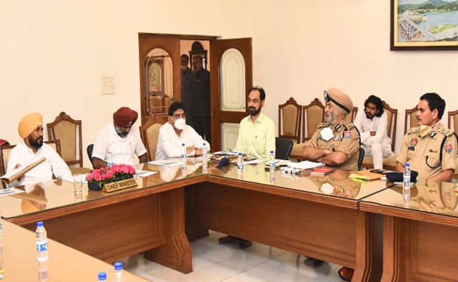 Punjab Law and order meeting