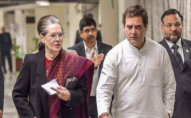 Rahul and Sonia gandhi