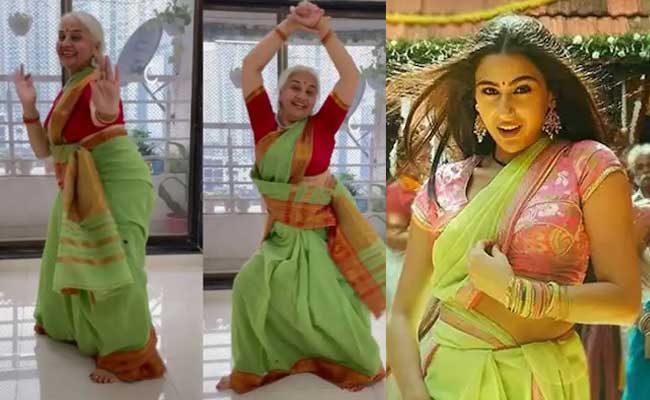 63-year-old dadi dances