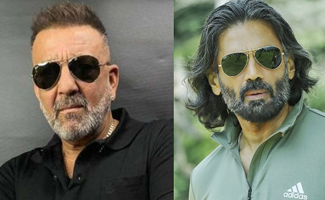 Sanjay Dutt and Sunil Shetty