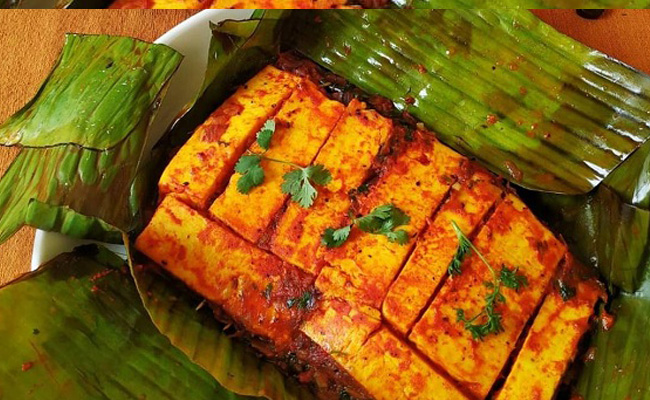 Banana Leaf Mustard Paneer