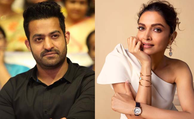 NTR and Deepika