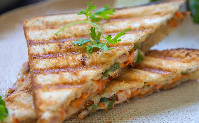 veg mayo sandwich