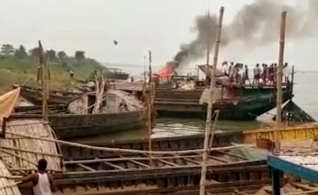 Boat explosion