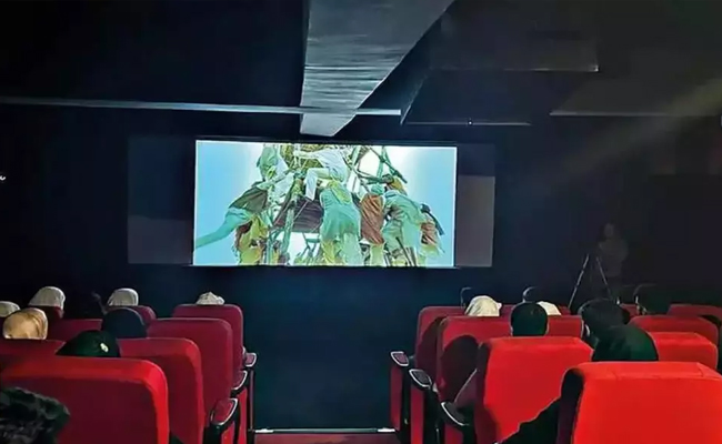 Film hall reopen in Kashmir