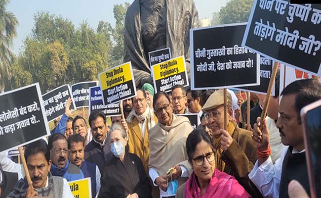 Congress protest