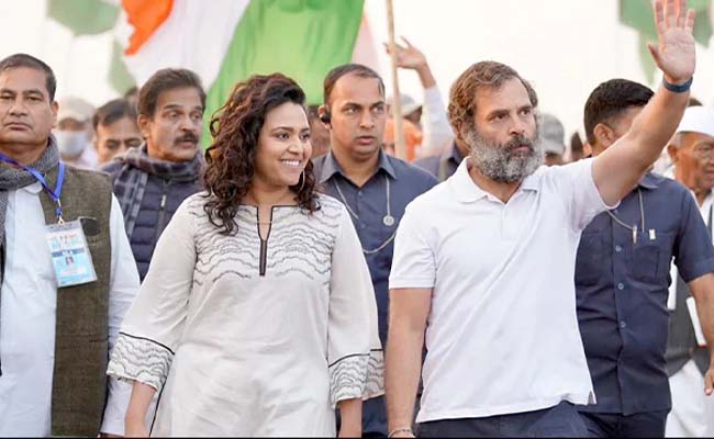 Swara and Rahul Gandhi